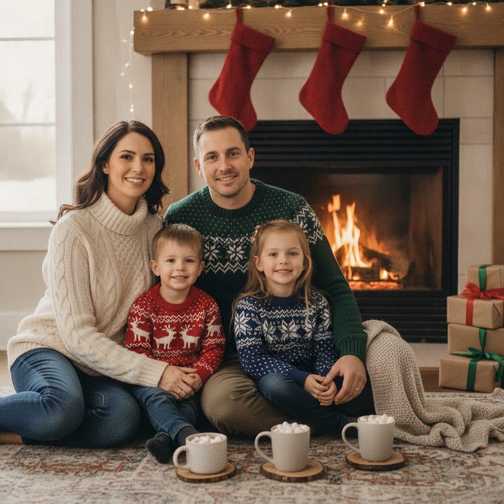 By the Fireplace