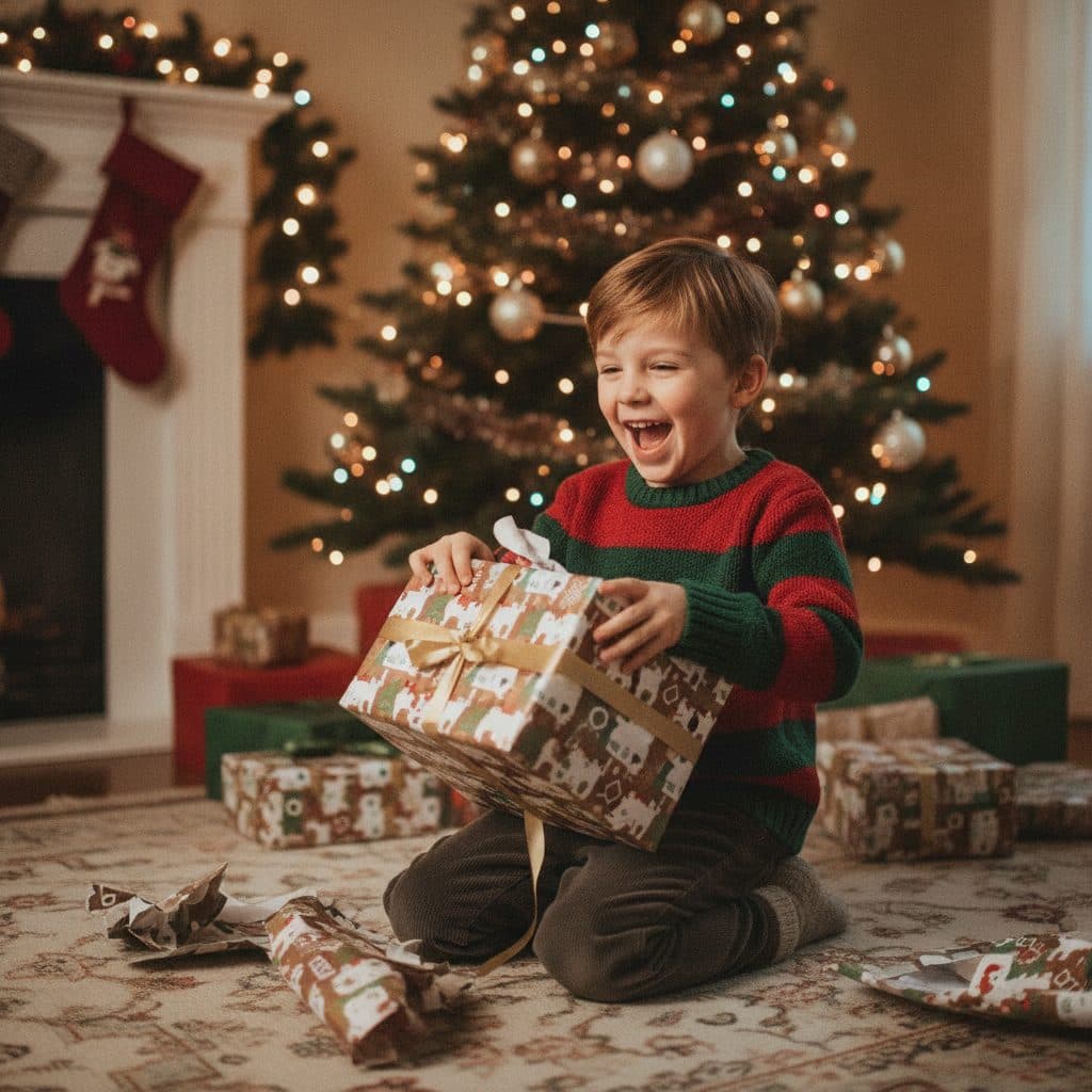Opening a Gift