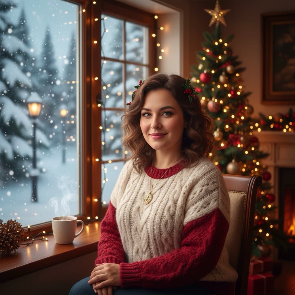 Snowy Window